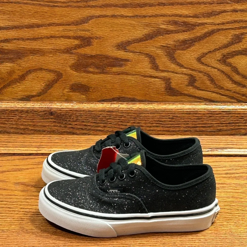 Vans Authentic Glitter & Iridescent Black‎ Shoes
